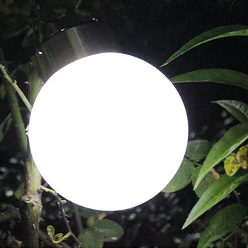 

Outdoor Solar Spherical Hanging Lamp Waterproof LED Stainless Steel Garden Landscape Lights Decorative Lights 1PCS TSH