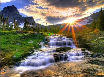 

Diamond Embroidery Landscape Diamond Mosaic Kit Diamond Painting Full Square Picture Rhinestone Sale Home Decoration