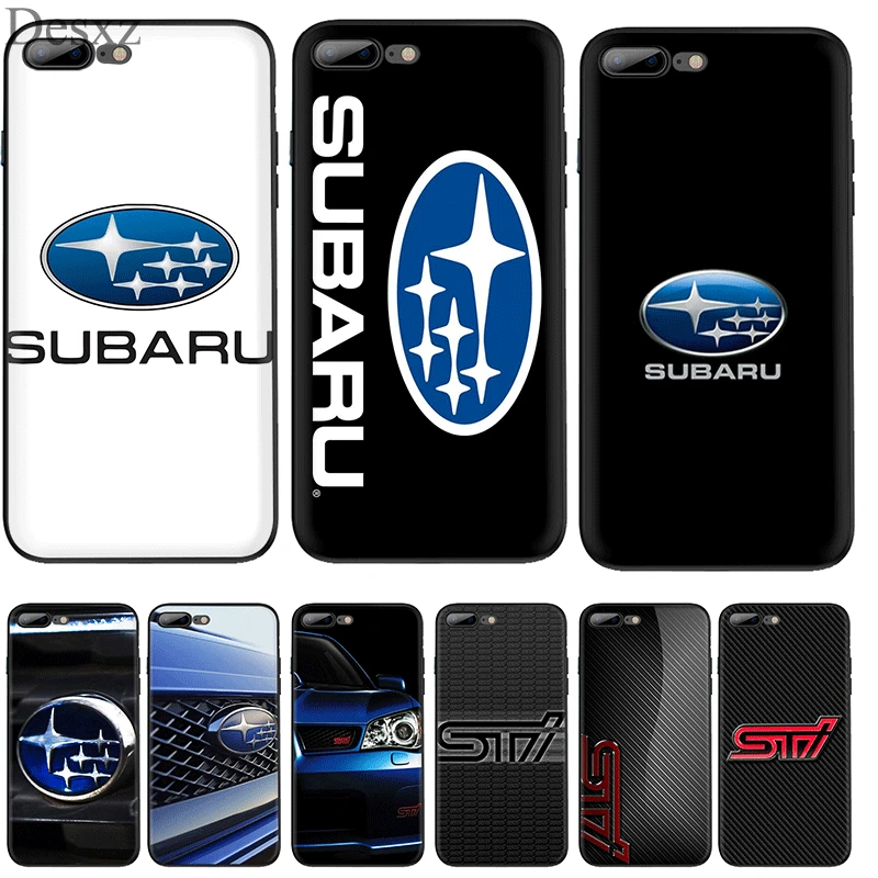 

Mobile Phone Case for iPhone 11 Pro XR X XS Max iPhone 6 6S 7 8 Plus 5 5S SE Cover Subaru Logo Bag Shell Casing