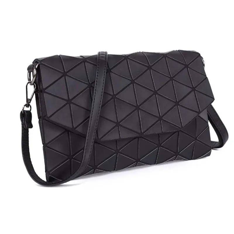 2018 nuevo pequeño plaid sólido geométrico lingge sobre bolso Venta caliente mujeres embrague señoras monedero bandolera bolsos de hombro