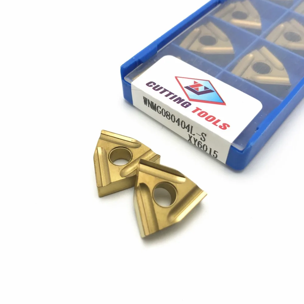 

10PCS Brand new original carbide insert WNMG080404L/R S XY6015/XY9015 high quality metal turning CNC machine face milling cutter
