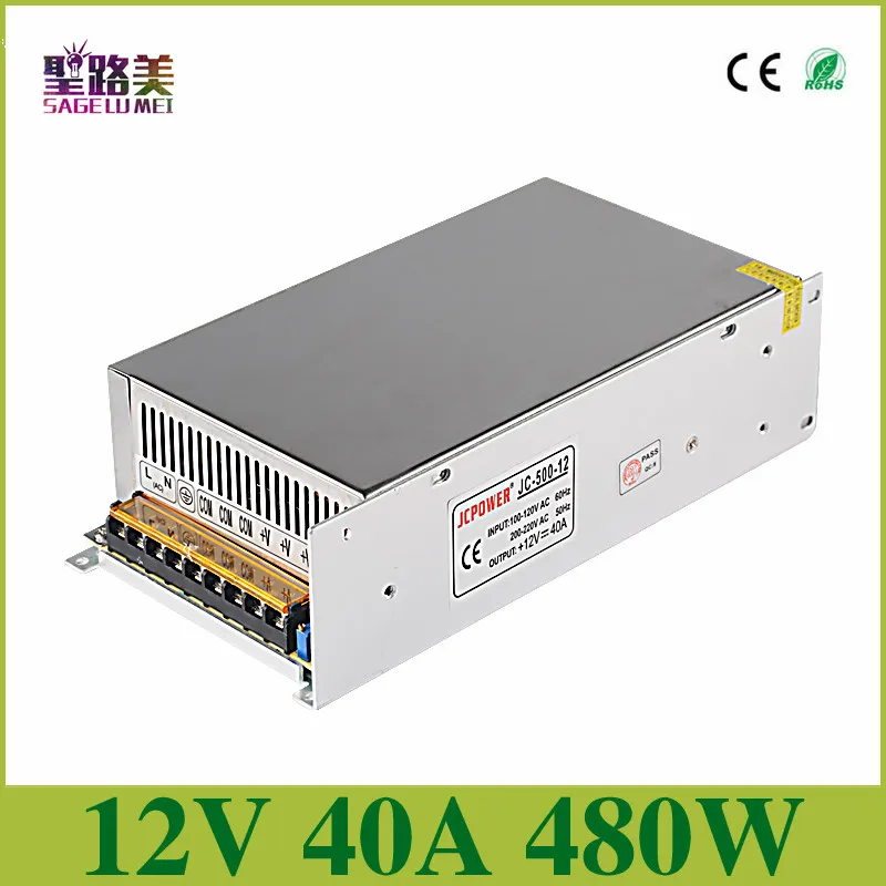 AC110V 220 V до 12 V 5 V 24 V 36 V 48 V 1A 3A 5A 6A 10A 15A 20A 30A 40A 50A 60A дисплей светодиодный трансформатор Зарядное устройство DC светодиодный Питание