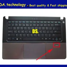 Wellendorff бренд Упор для рук topcase Для DELL VOSTRO V5460 5460 5470 P/N: 56M9 US клавиатура верхняя крышка тачпад отпечаток пальца