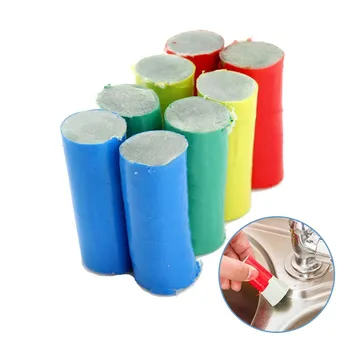 

New 10 pcs Home Cleaning Supplies Stainless Steel Rod Magic Stick Metal Rust Remover Clean Cookers Potes Brush Cleaner