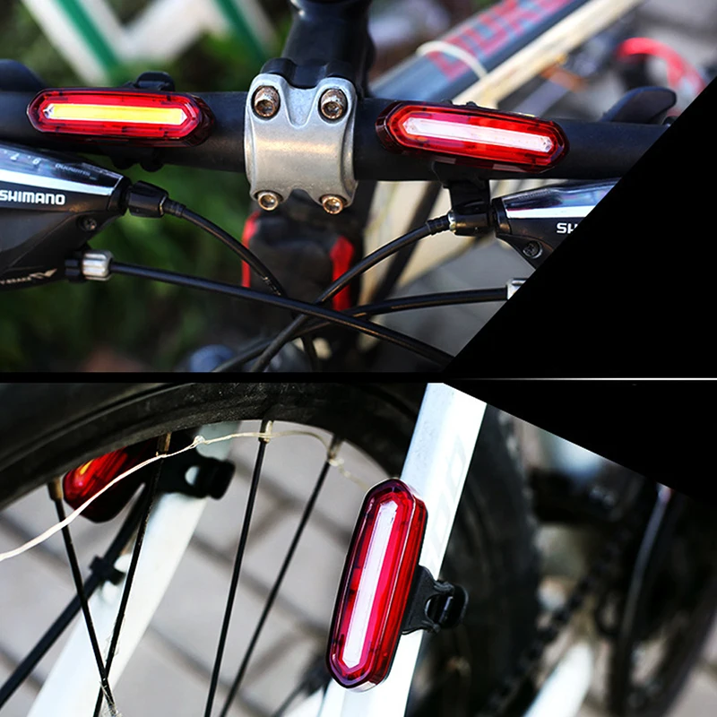 Top A MTB Bike Taillight Waterproof Riding Rear Light LED USB Chargeable Mountain Bike Cycling Light Tail-lamp Bicycle Accessories 3 Top A MTB Bike Taillight Waterproof Riding Rear Light LED USB Chargeable Mountain Bike Cycling Light Tail-lamp Bicycle Accessories 3