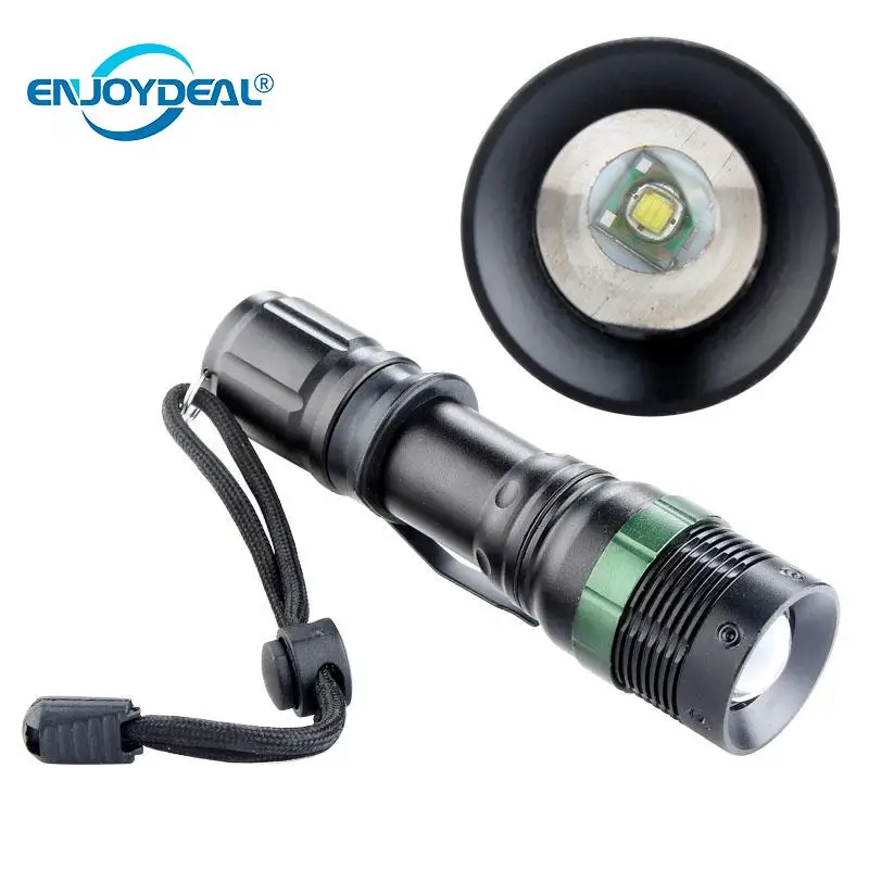 Feit Rechargeable Torch 3000 Lumens LED Rechargeable Flashlight Pocketman torch 3000 lumens 18650/AAA
