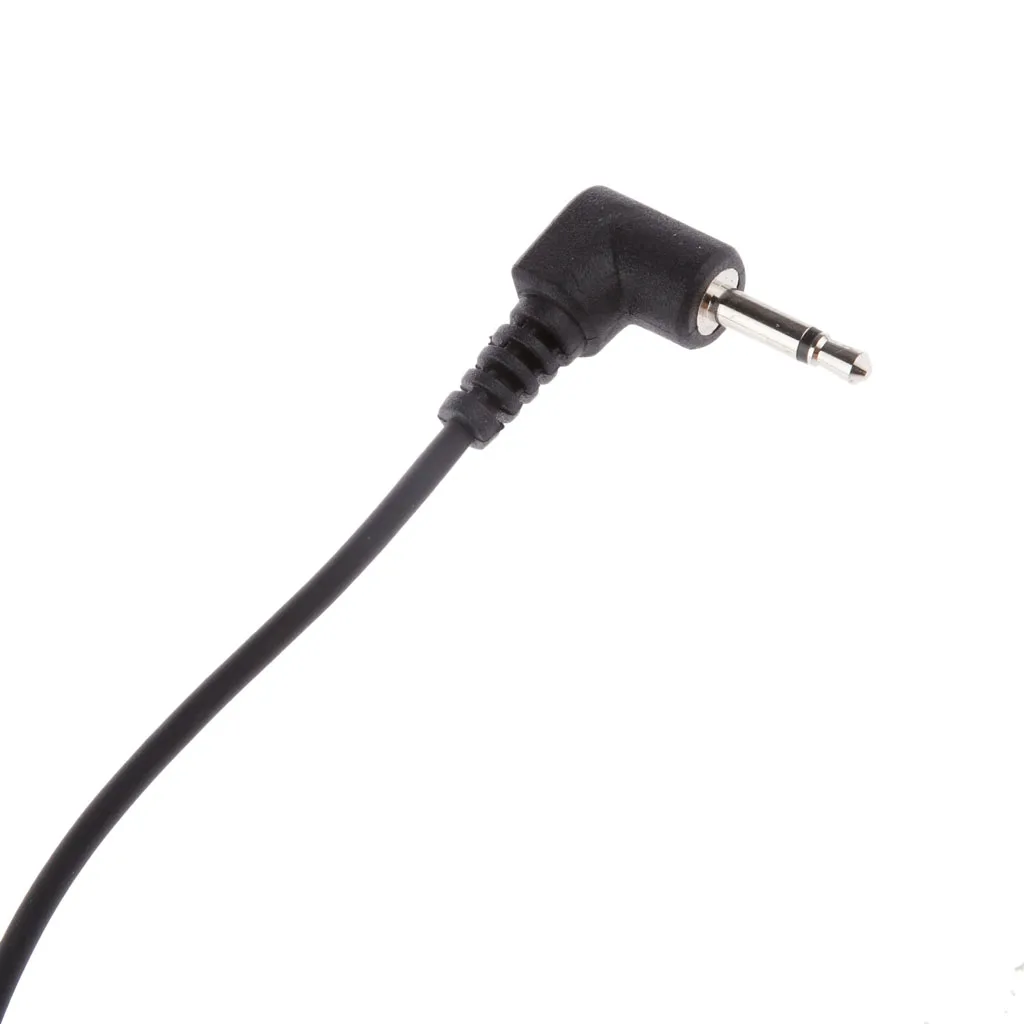 Car Audio Radio Aux 2.5mm Jack Microphone Speaker for Kenwood Pioneer Black