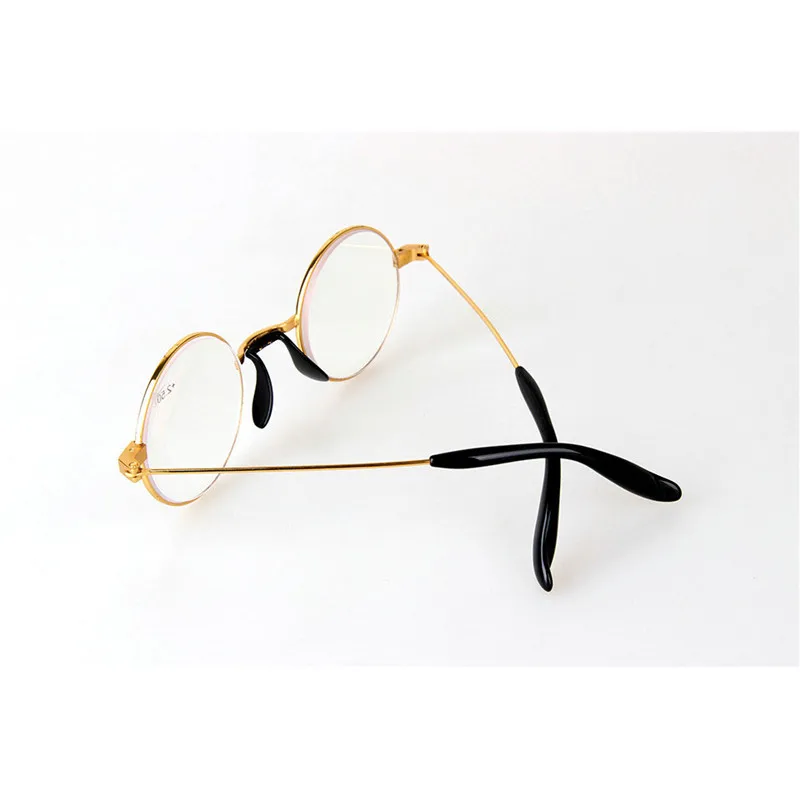 MINCL/ анти-Blu-ray круглый ретро-очки для чтения золото высокого качества очки для чтения унисекс с коробкой FML