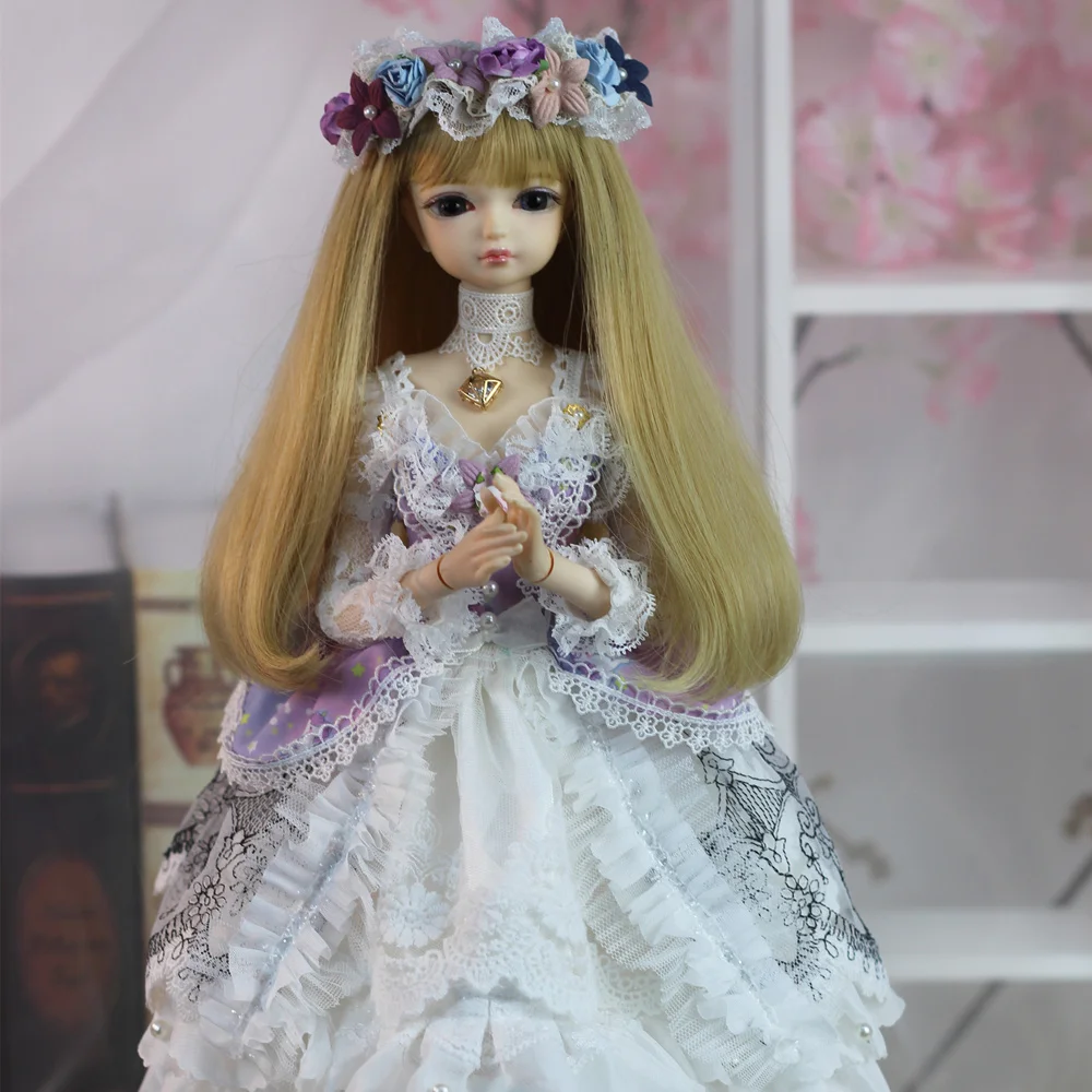 Dream Fairy только для 1/4 bjd 45 см Кукла элегантный и изысканный цветок принцесса платье комплект одежды Высокое качество Blyth игрушка Подарки