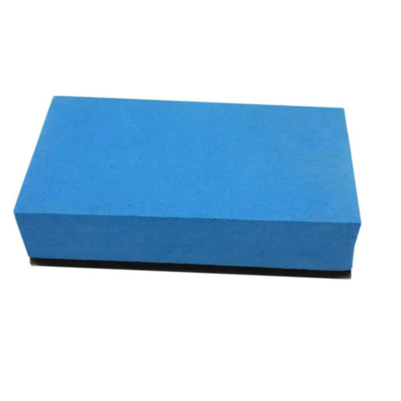 2 шт. автомобильный губчатый коврик стеклянный аппликатор синий+ черный инструмент для очистки керамические детали