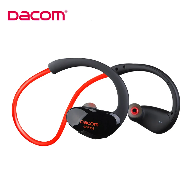  Dacom Athlete Bluetooth Headset Wireless Sport Headsfree Headphones Sweatproof Stereo Music Earphones With Microphone NFC 