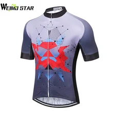WEIMOSTAR Cycling Jersey Men Bicycle Short Sleeve Bike Jersey Mtb Cycling Clothing Bicycle Clothes Road Bike Jersey T-Shirt