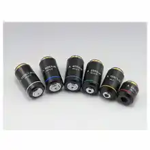 Цельнокроеное платье Биологический микроскоп Ахроматический Бесконечность объектива 4X 10X 20X 40X 60X 100X бесконечность для микрскоп Olympus