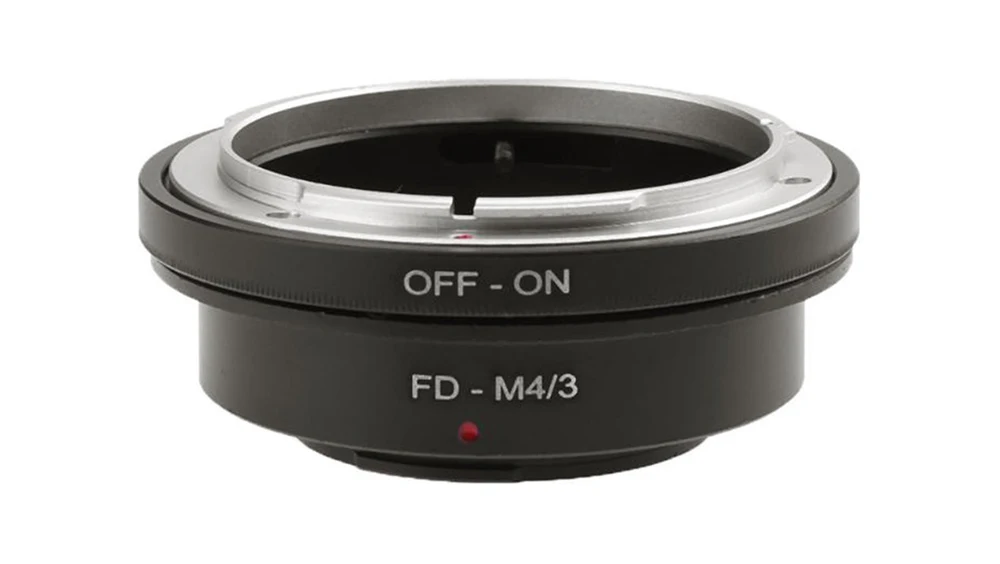 FD-M43 Aluminum Lens Adapter Ring Screw-In Mount for Canon FD Lens for Olympus Panasonic Micro 43 M43 Mount Camera (2)