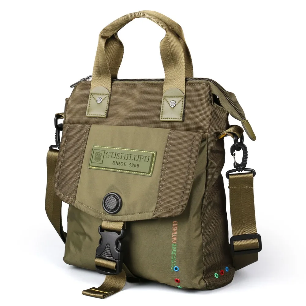 Men Briefcase Student Briefcase Ruil Multifunction Men Fashion Travel Laptop Briefcase Oxford Cloth Bags Leisure Toolkit Package