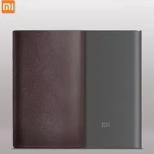 100% оригинал Сяо Mi Power Bank 10000 Pro защитный чехол кожаный чехол Обложка для ми Мощность Bank 10000 мАч про защитный мешок