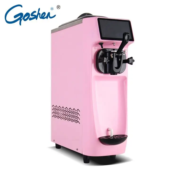 

Latest Design big touch screen single flavor soft ice cream machine