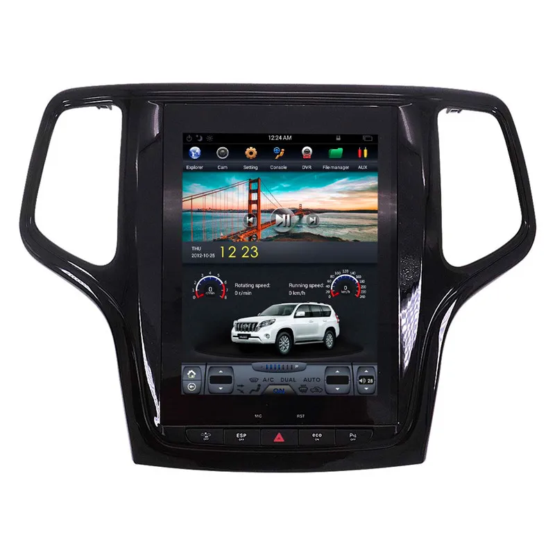 Perfect Aotsr Android 7.1 Tesla style Car GPS Navigation For JEEP Grand Cherokee 2014-2018 headunit multimedia player No DVD player1di 26 Perfect Aotsr Android 7.1 Tesla style Car GPS Navigation For JEEP Grand Cherokee 2014-2018 headunit multimedia player No DVD player1di 26