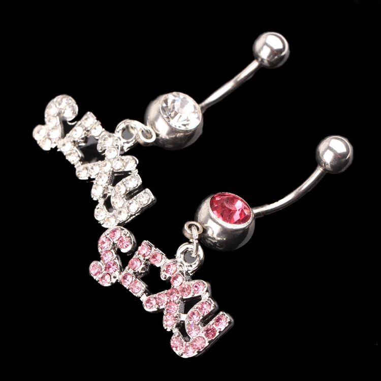 

Hot Sale Popular Faddish Navel Piercing Belly Button Ring Body Piercing Jewelry Hot Classical Vogue Magic