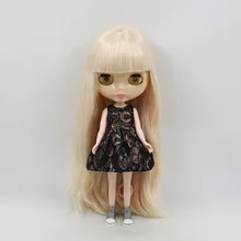 Обнаженные куклы Блит бежевые волосы, прозрачная кожа Заводская кукла, модная Кукла подходит для DIY Изменить игрушка BJD для девочек