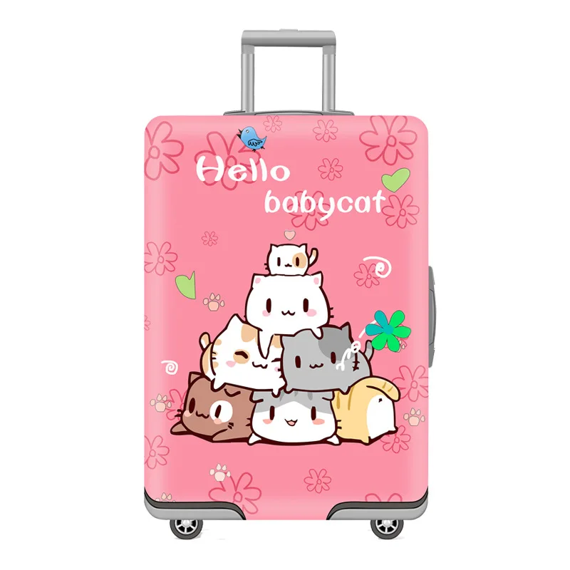 JULY'S SONG Unicorn Luggage Protective Cover For 18-32 inch Trolley Suitcase Protect Dust Bag Case Cartoon Travel Accessories JULY'S SONG Unicorn Luggage Protective Cover For 18-32 inch Trolley Suitcase Protect Dust Bag Case Cartoon Travel Accessories