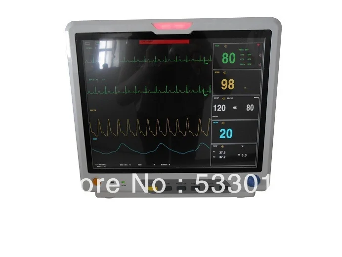 

EMS Free ShippingCONTEC CMS9200 Patient Monitor EG NIBP PR RESP SPO2 Temp Three Years Warranty