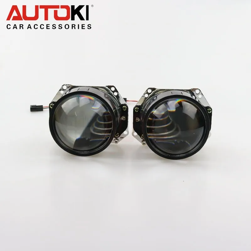 

Autoki 3.0 inches Bi-Xenon Projector lens car headlight bi-xenon projector lens use D2S bulb