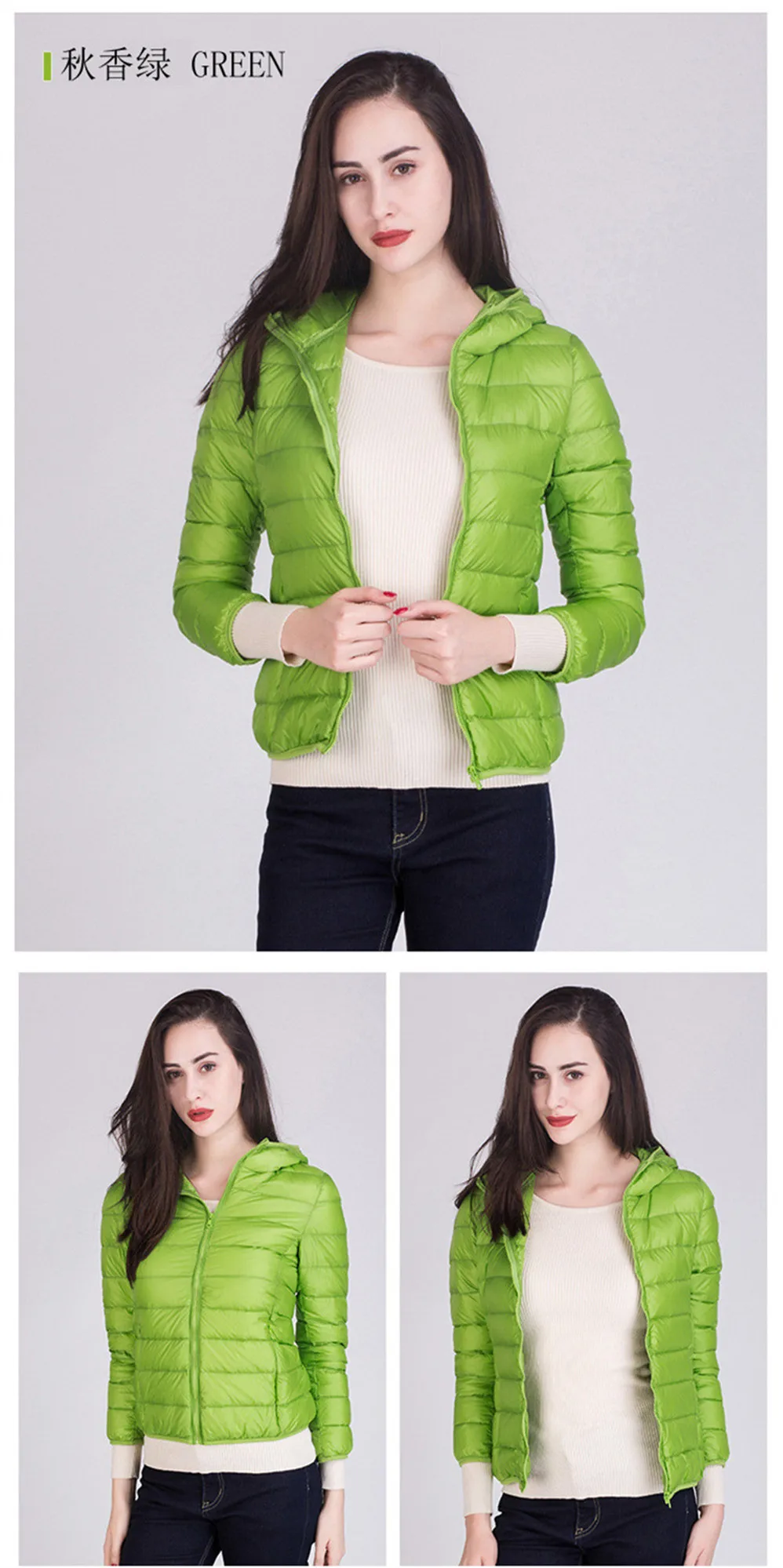Winter Women Coat 2017 Hooded 90% White Warm Duck Down Jacket Ultralight Portable Slim Down Coat Female Winter Jackets Parkas (13)