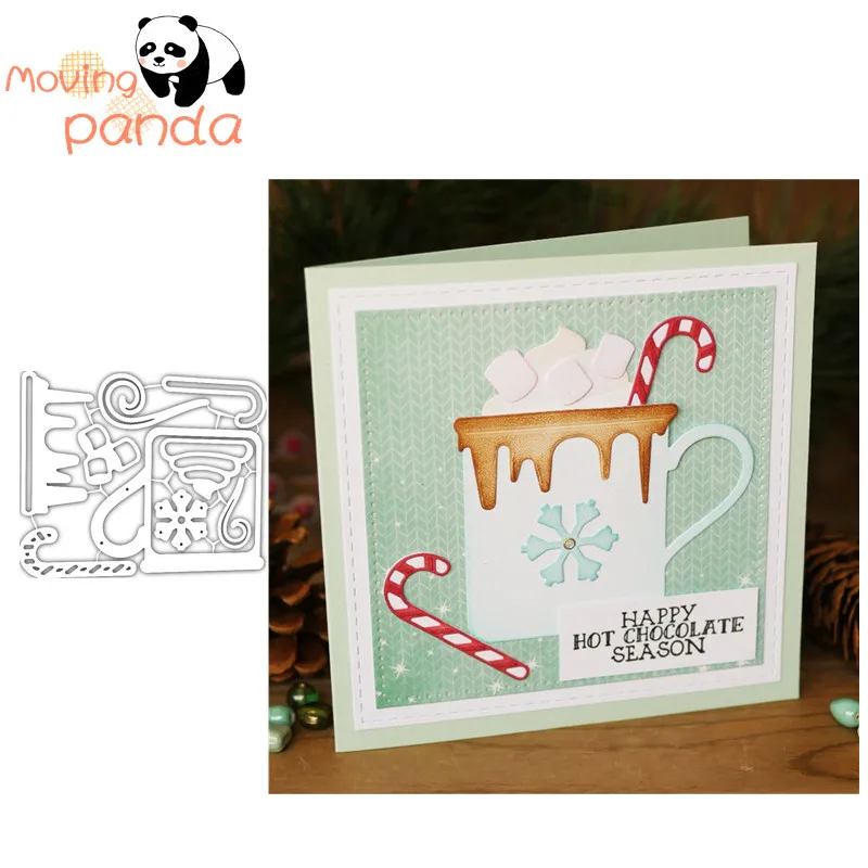 

Ice Cream Dessert Cup Metal Cutting Dies for DIY Scrapbooking Stamps Die Cut Embossing Stencils Card Making Paper Craft