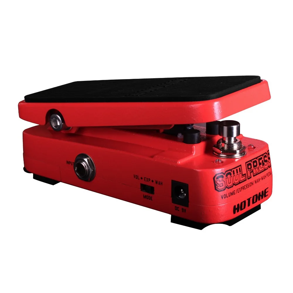 Hotone Soul Press Volume/Expression/Wah Wah Guitar Pedal CRY BABY SOUND Multi Functional Pedal with extremely mini size