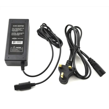 

UK Plug AC adapter 100-240 power supply Adapter for Nintendo Gamecube/NGC console with power cable/cord