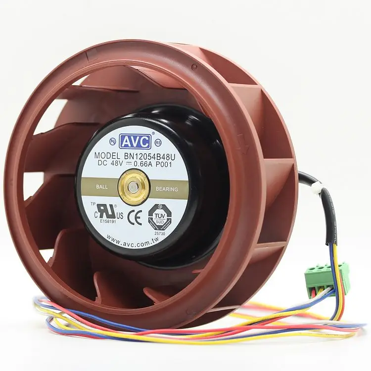 AVC BN12054B48U P001 48V 0.66A центрифуга 4PIN Вентилятор охлаждения
