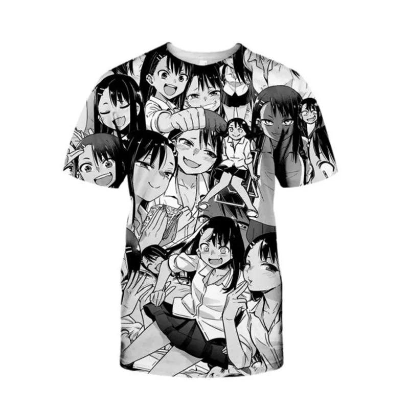 Buy Black Anime Tshirt Online In India  Etsy India