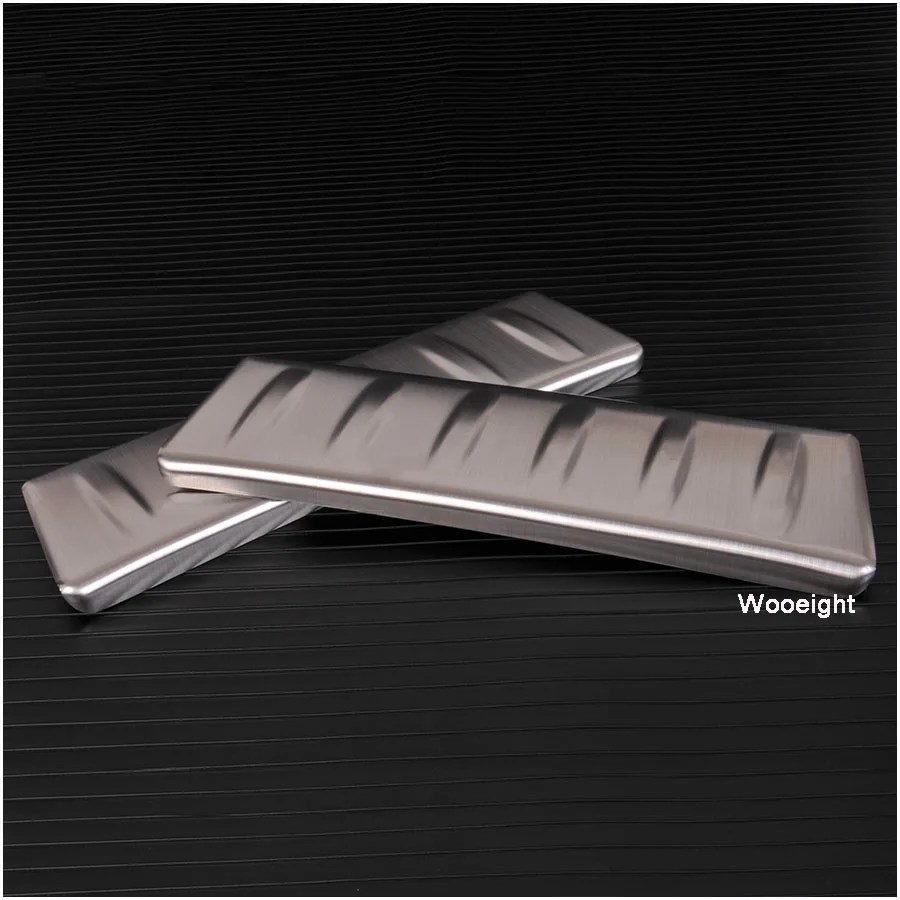 Car Interior Stickers Rear Fender Guard Plate Stainless Steel Cover Protector For Jaguar F-Pace Car Accessories (6)