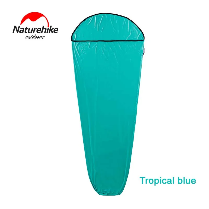 Naturehike спальный мешок в мумином стиле, высокоэластичные волокна, переносные спальные мешки для весны и осени на открытом воздухе - Цвет: Tropical blue