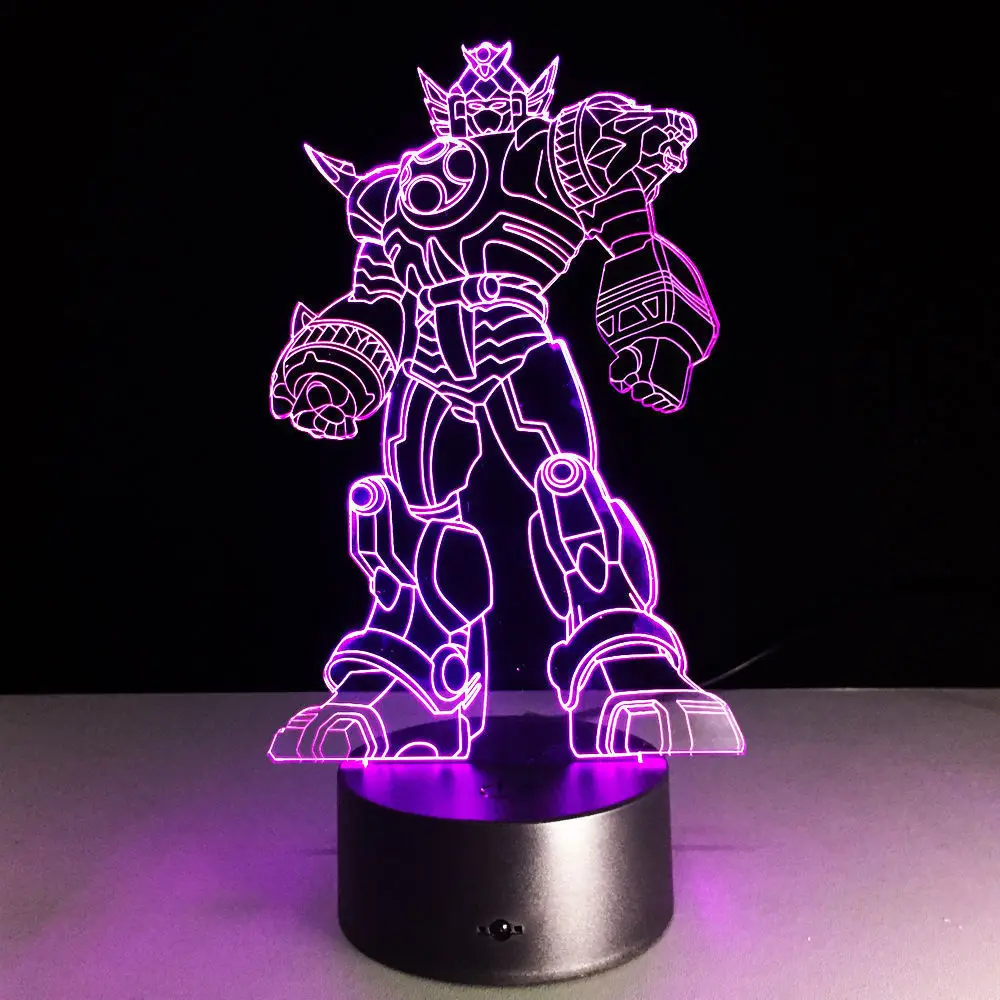 Night Light Led Transformers 3D Illusion 7 Colors Change Lamp 2018 Gift New | Освещение