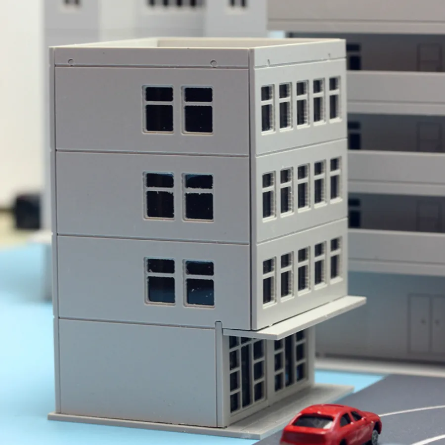 architecture ho scale building (4)