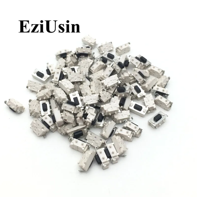 EziUsin 100 шт. микро тактовый сенсорный выключатель 3*6*3 5 3x6x3 SMD для MP3 MP4 Tablet PC кнопка