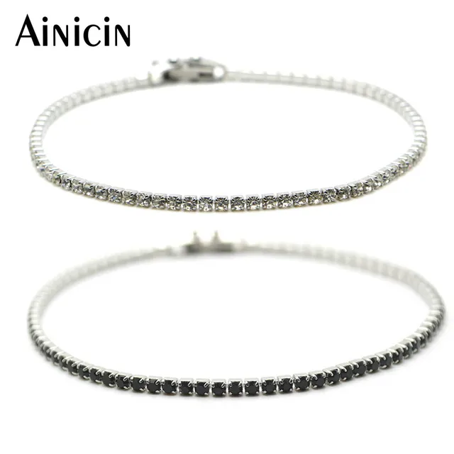 High Quality 2mm Wide 7 5 Length Stainless Steel Crislu Tennis High Quality 2mm Wide 7 5 Length Stainless Steel Crislu Tennis Bracelet Lovely Gift For