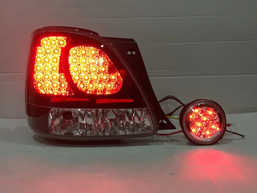 VLAND производитель для автомобиля задний фонарь GS300 светодиодный 1998 2005 с DRL + Реверс