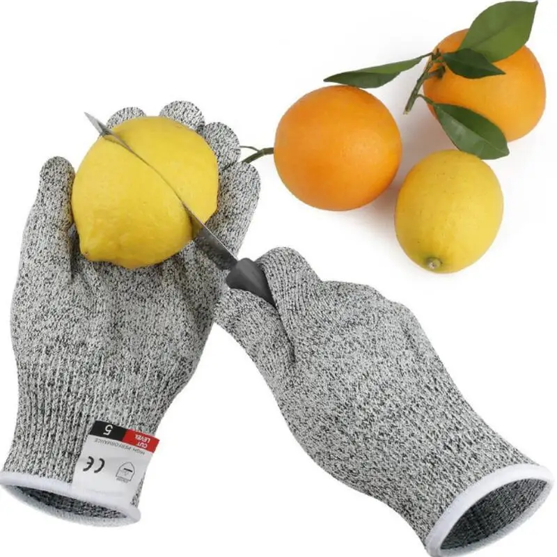 

SafetyAnti-cut Gloves Cut Proof Stab Resistant Stainless Steel Wire Metal Mesh Kitchen Butcher Cut-Resistant Safety Gloves