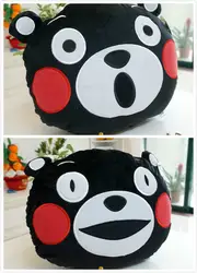 35*35 см Кумамото известный Маскоты Kumamon медведь плюшевые круглый Подушки Детские куклы подарок для малыша на день рождения Рождественский