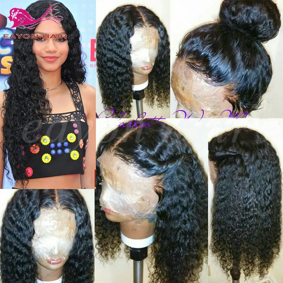 Buy Heat Resistant Lace Front Ponytail Wigs Black