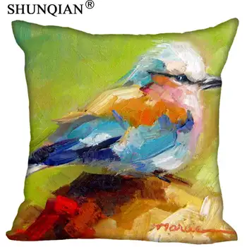 

Best Bird Painting Pillowcase Wedding Decorative Pillow Cover Custom Gift For (Two Sides) Printed Pillow Cases A9.30