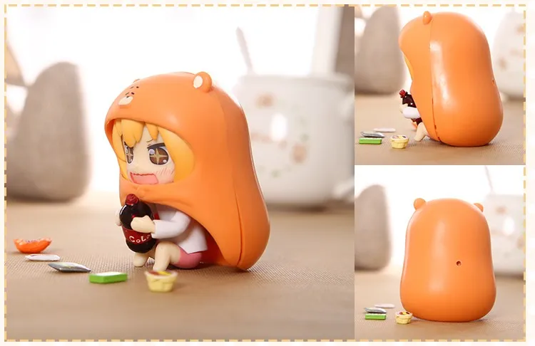 Новая Манга Аниме Himouto Умару Чан 10 см хорошая улыбка Nendoroid 524# фигурка