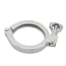 Multi specification 304 Stainless Steel Precision Casting Fast Fixing Hoop Hygienic Class chuck End Fast Fitting Joint Pipe Clam Multi specification 304 Stainless Steel Precision Casting Fast Fixing Hoop Hygienic Class chuck End Fast Fitting Joint Pipe Clam