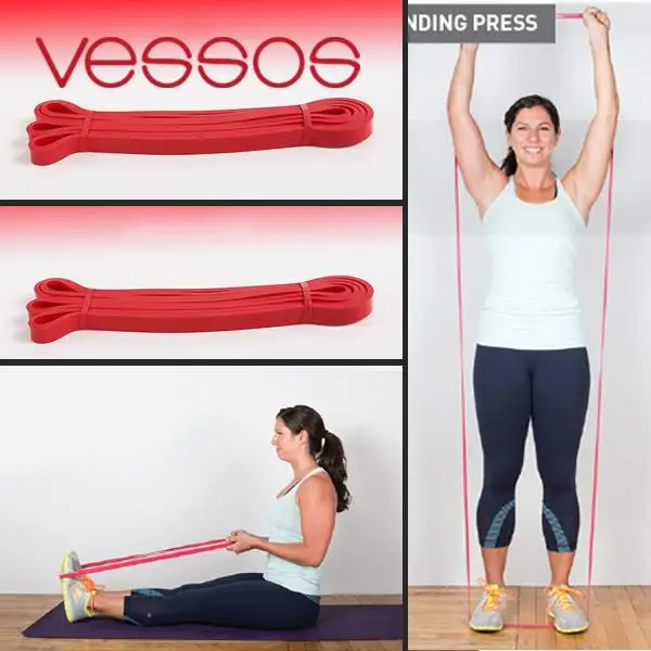 

color red Sport Elastic band Sports band latex band Stretch Strap thera band healthy popular design