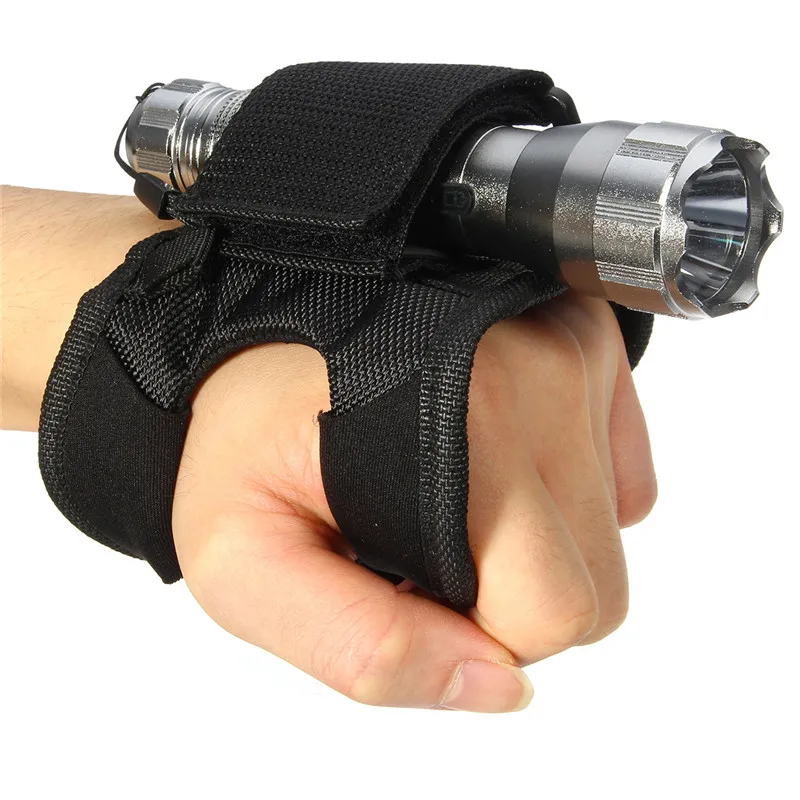 New Hand Free Adjustable Light Holder Glove for Scuba Diving Torch