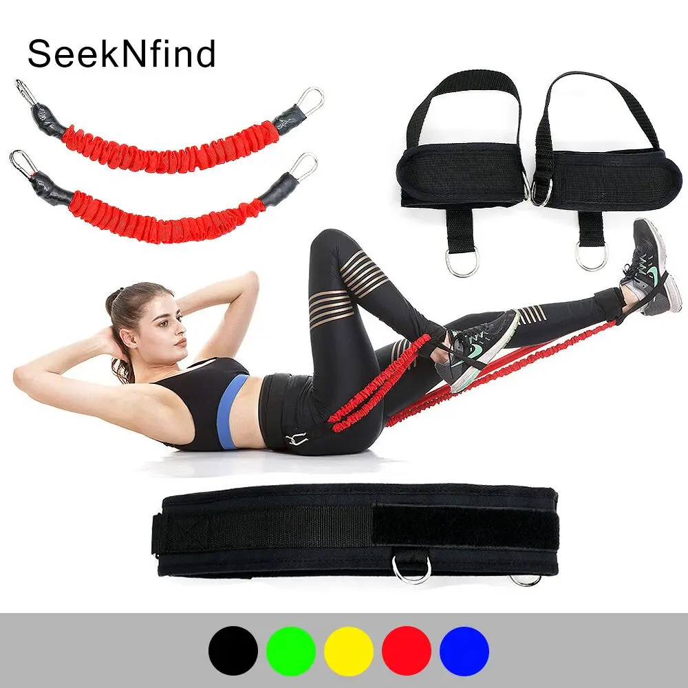 通販 戦利品バンドセットレジスタンスバンドフィットバウンスためトレーナーロープビキニバット Glutes 筋肉ジャンプ敏捷機器
