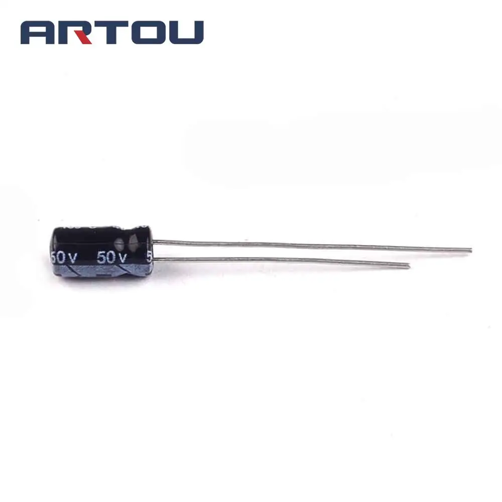 200pcs//lot 47uF 25V Electrolytic Capacitor 5x7mm Aluminum Electrolytic Capacitors